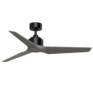 TriAire Custom - 3 Blade Ceiling Fan with Light Kit-14.62 Inches Tall and 52 Inches Wide - 1278489