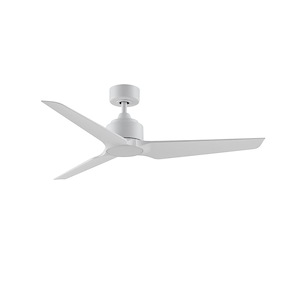 TriAire Custom - 3 Blade Ceiling Fan with Light Kit-14.62 Inches Tall and 52 Inches Wide - 1278489
