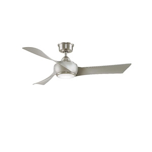 Wrap Custom - 3 Blade Ceiling Fan with Light Kit-12.46 Inches Tall and 44 Inches Wide - 1278501