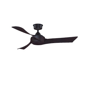 Wrap Custom - 3 Blade Ceiling Fan with Light Kit-12.46 Inches Tall and 44 Inches Wide
