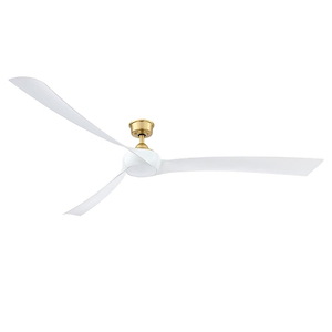 Wrap Custom - 3 Blade Ceiling Fan with Light Kit-15.96 Inches Tall and 84 Inches Wide - 1278491