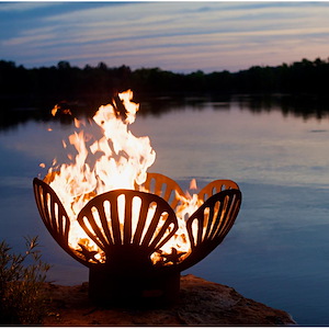 Barefoot Beach - Natural Gas or Liquid Propane - 42 Inch Wide - 21 Inch Tall - Fire Pit - 856211