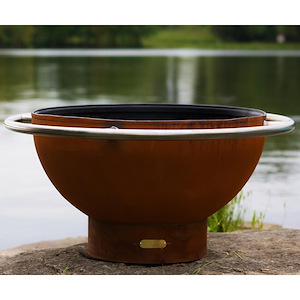 Bella Luna - Wood Burning - 48 Inch Wide 24 Inch Tall - Fire Pit