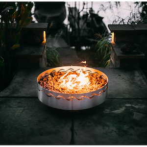 Fire Surfer - Natural Gas or Liquid Propane - 30 Inch Wide - 12 Inch tall - Fire Pit - 856217