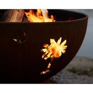 Tropical Moon - Natural Gas or Liquid Propane - 36 Inch Wide - 24 Inch tall - Fire Pit - 856232