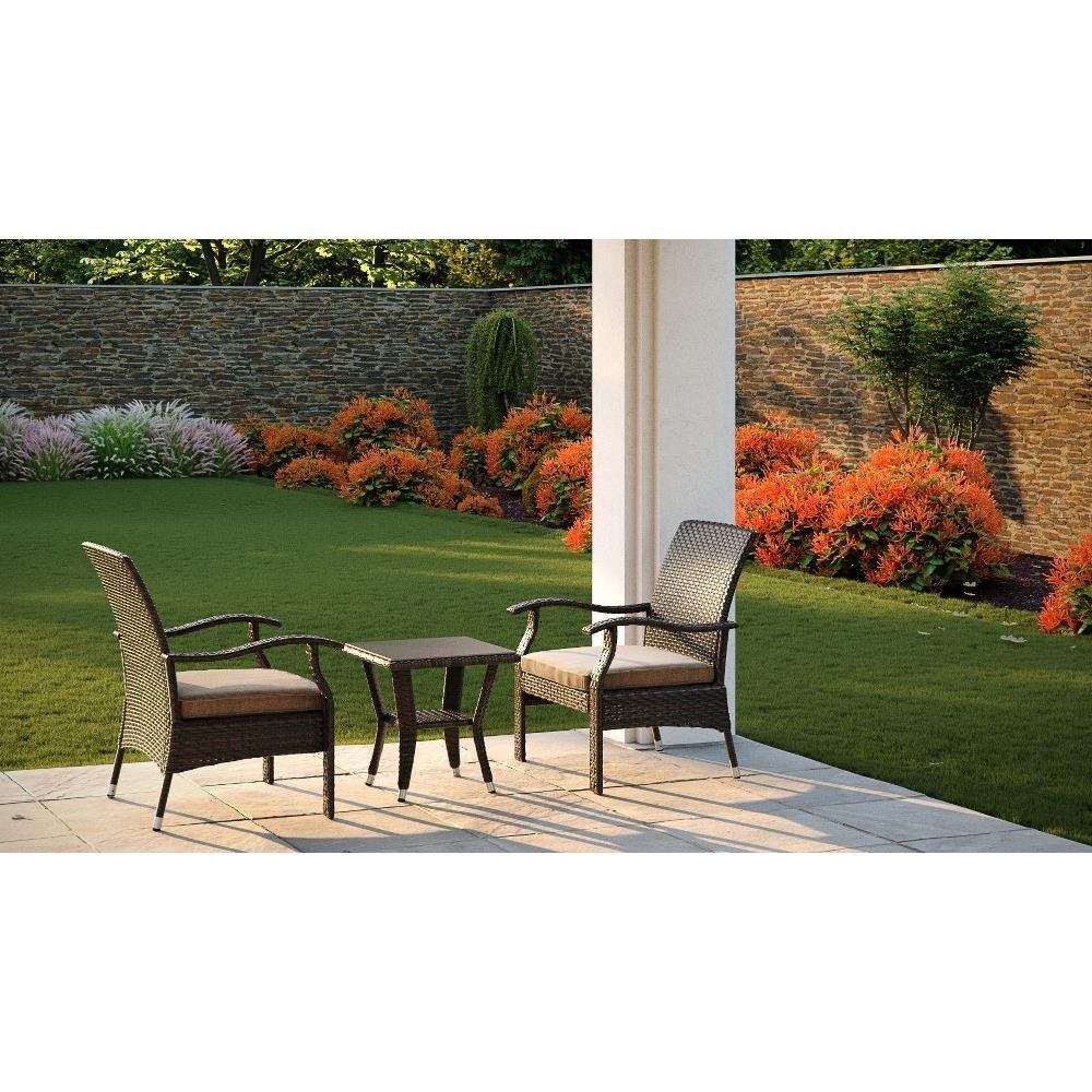 Fire Sense 63362 Miles Chair and Table Conversation Set