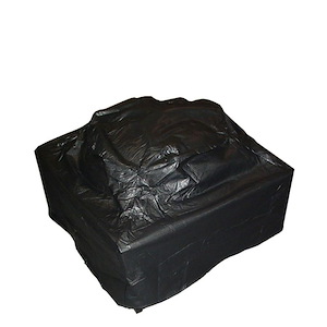 Outdoor Square Fire Pit Vinyl Cover