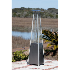 Pyramid Flame Heater