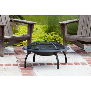 29 Inch Folding Fire Pit