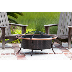 37 Inch Rail Fire Pit