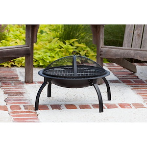 22 Inch Folding Fire Pit