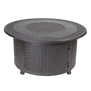 Bellante Woven - 48 Inch Lpg Fire Pit