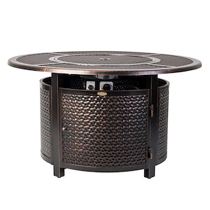 Briarwood Round Aluminum Lpg Fire Pit - 1011818