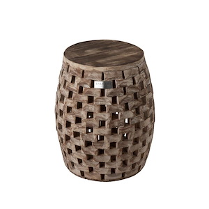 Maya - Oval Garden Stool