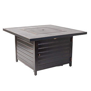 Langhorne Square Aluminum LPG Fire Pit - 1011827