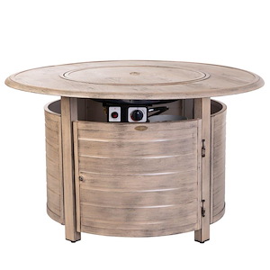 Thatcher Round Aluminum LPG Fire Pit - 1011842