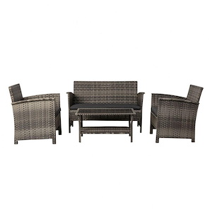 Jareth - Wicker Patio Set