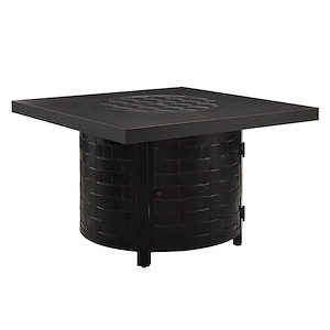 Henley Square Aluminum Lpg/Ng Fire Pit