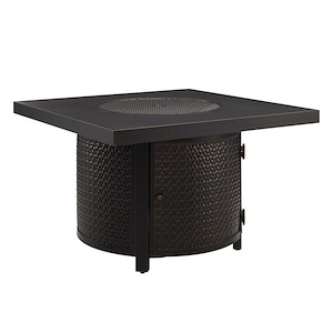 Clayton Square Aluminum Lpg/Ng Fire Pit