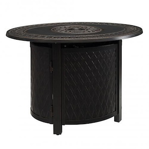 James Oval Aluminum Lpg Fire Pit - 1066457