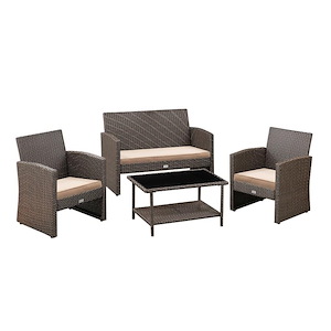 Ashville - Wicker Patio Set