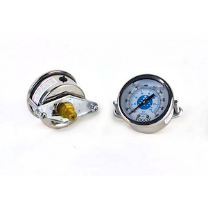 2 High Pressure Panel Mount Gauge