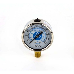 2.5 High Pressure Bottom Mount Gauge