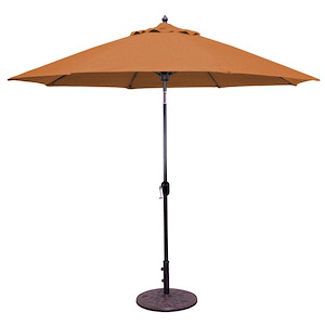 Standard Auto Tilt - 9 Foot Round Aluminum Market Umbrella