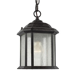Single-light Outdoor Pendant in Traditional Style-6.5 Inch wide by 10.5 Inch high - 36251