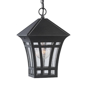 Herrington-One Light Outdoor Pendant in Transitional Style-7.25 Inch wide by 11.25 Inch high