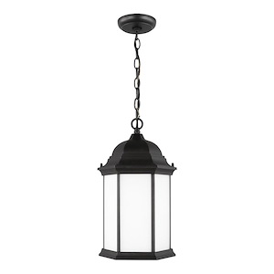 Sevier-1 Light Outdoor Pendant in Traditional Style-9.38 Inch wide by 16.63 Inch high - 930853