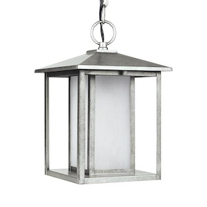 Hunnington-14W 1 LED Outdoor Pendant in Contemporary Style-9 Inch wide by 13.75 Inch high - 691837