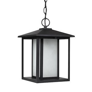Hunnington-100W One Light Outdoor Pendant in Contemporary Style-9 Inch wide by 13.75 Inch high - 561104