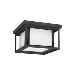 Hunnington-14W 1 LED Outdoor Flush Mount in Contemporary Style-10 Inch wide by 6.25 Inch high - 692011