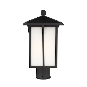 Tomek-1 Light Outdoor Post Lantern-8.38 Inch wide by 15.38 Inch high - 930918