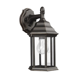 Sevier-One Light Small Wall Lantern in Traditional Style-6.5 Inch wide by 12.5 Inch high - 561274