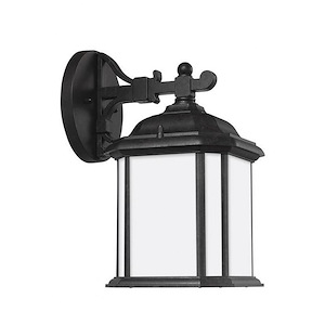 Kent-One Light Outdoor Wall Lantern in Traditional Style-6.5 Inch wide by 11.5 Inch high - 494180