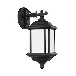Kent-One Light Outdoor Wall Lantern in Traditional Style-6.5 Inch wide by 15 Inch high - 494179