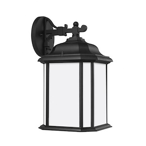 Kent-One Light Outdoor Wall Lantern in Traditional Style-8.5 Inch wide by 15 Inch high - 494178