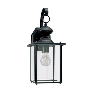 One Light Outdoor Wall Fixture in Transitional Style-7 Inch wide by 17 Inch high - 12534