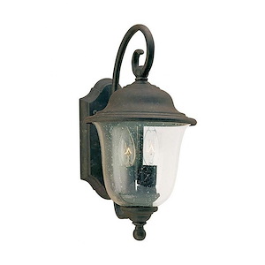 Two Light Lantern in Traditional Style-7.5 Inch wide by 14.75 Inch high - 12537
