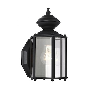 One Light Outdoor Wall Fixture in Traditional Style-5.75 Inch wide by 10.5 Inch high - 12564