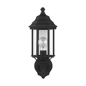 Sevier-One Light Outdoor Small Wall Lantern in Traditional Style-6.5 Inch wide by 16.25 Inch high - 561352