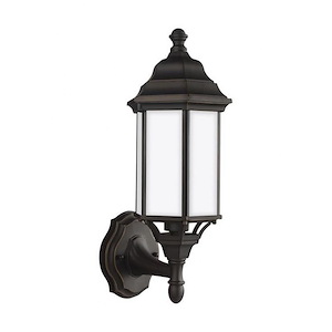 Sevier-1 Light Small Outdoor Wall Lantern in Traditional Style-6.5 Inch wide by 16.25 Inch high - 930911