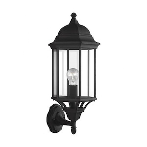 Sevier-One Light Outdoor Large Wall Lantern in Traditional Style-9.38 Inch wide by 21.75 Inch high - 561339