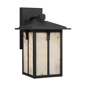Tomek - 1 Light Medium Outdoor Wall Lantern-14 Inch Tall and 8.38 Inch Wide - 1375280