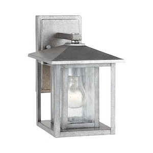 Hunnington-One Light Small Outdoor Wall Lantern in Contemporary Style-7 Inch wide by 11 Inch high - 490523