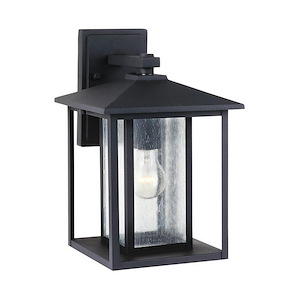 Hunnington-One Light Large Outdoor Wall Lantern in Contemporary Style-9 Inch wide by 14 Inch high - 490522