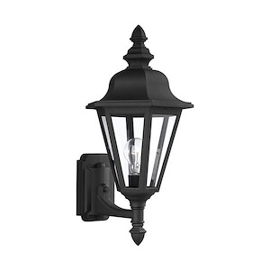 One Light Outdoor Wall Fixture in Traditional Style-10.25 Inch wide by 19.75 Inch high - 12650