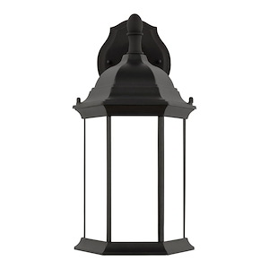 Sevier-1 Light Medium Outdoor Downlight Wall Lantern in Traditional Style-8.13 Inch wide by 15.88 Inch high - 930904